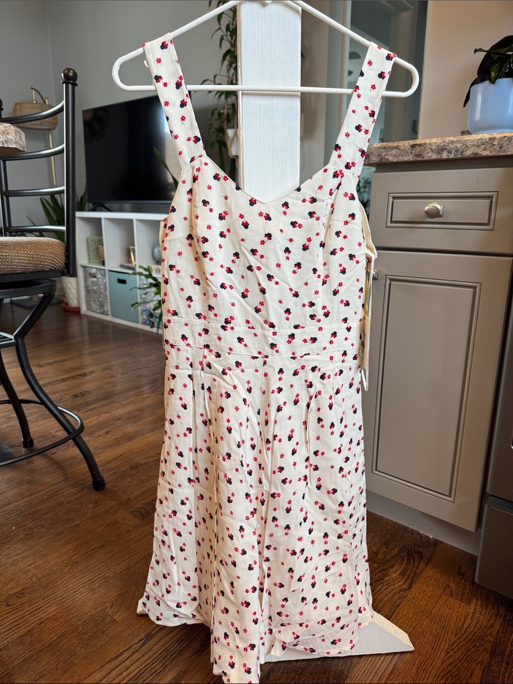 Lauren Conrad Disney Minnie Mouse Summer Dress with Back Cutout